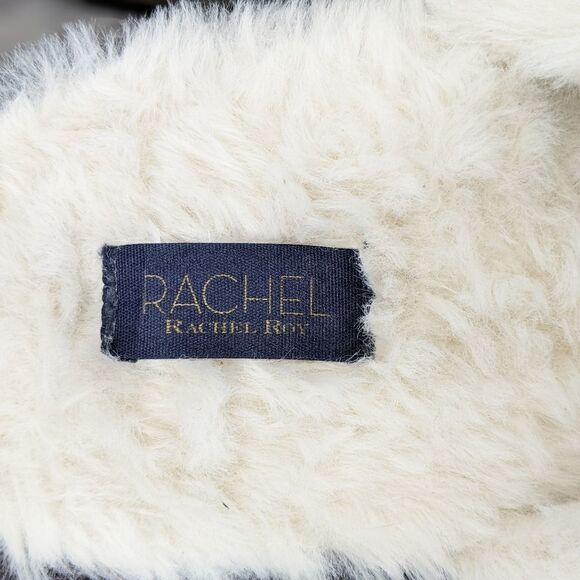 Rachel Roy Chenille Scuff Slippers - Picture 8 of 11